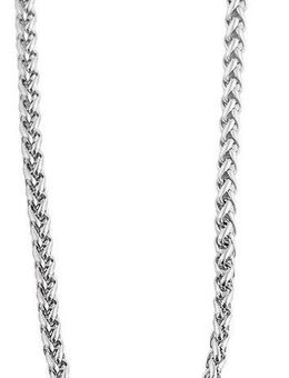 Adelia´s Kette ohne Anhänger Neuheit 2025 - Unisex Edelstahl Zopfkette Halskette