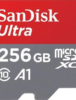 Sandisk Ultra microSDXC Speicherkarte (256 GB, Class 10)