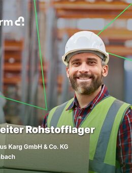 Teamleiter Rohstofflager (m/w/d) - Schwabach