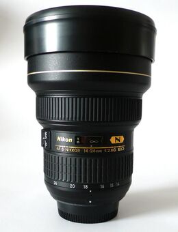 Nikon AF-S Nikkor 14-24 mm 1:2.8G ED mit Tasche neuwertig - Lindenberg (Allgäu) Zentrum