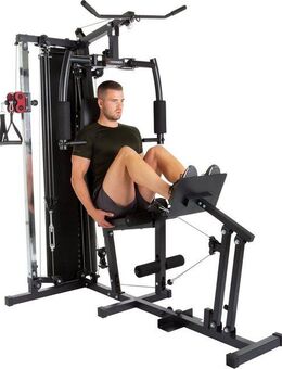 Hammer Kraftstation TX4, 12 Gewichtsblöcke, multifunktionale Fitnessstation, max. Trainingsgewicht 80 kg