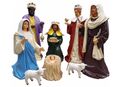 Krippenfigurenset 8 Figuren Weihnachten für Innen und Aussen in 06313