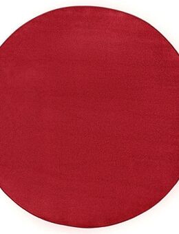 HANSE Home Teppich Fancy, rund, Höhe: 7 mm, Kurzflor, Weich, Einfarbig, Wohnzimmer, Schlafzimmer, Esszimmer