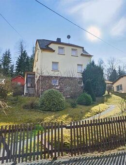 Idyllisch gelegenes 4,5-Zimmer Einfamilienhaus im schönen Erzgebirge - Burkhardtsdorf