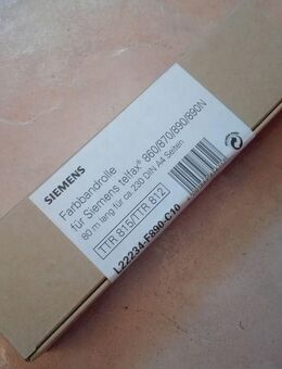 Druckfolie ORIGINAL Siemens telfax 860 870 890 890N, L22234-F890-C10, 230 Seiten, inkl. Chip und Zahnräder. - Ahrensburg