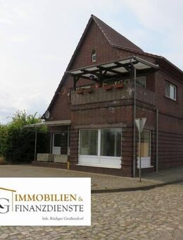 Keine Käuferprovision! Selber wohnen o. vermieten! 1-2 FH mit guter Raumaufteilung in zentr. Lage - Klötze