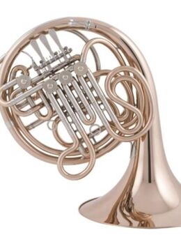 V.F. Cerveny Bb / F - Doppelhorn, Goldmessing, Mod. 781F, Neuware - Hagenburg