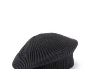 LASCANA Strickmütze Baskenmütze, Herbstmütze, weiche Wintermütze aus Grobstrick