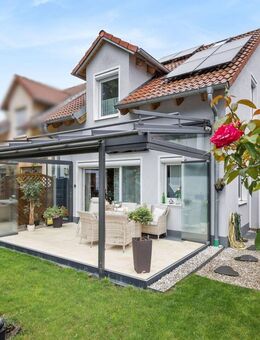 Gepflegte Doppelhaushälfte mit hochwertigem Glas-Wintergarten in Kirchdorf a.d. Amper - Kirchdorf (Amper)
