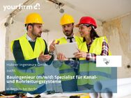 Bauingenieur (m/w/d) Spezialist für Kanal- und Rohrleitungssysteme - Bernau (Berlin)