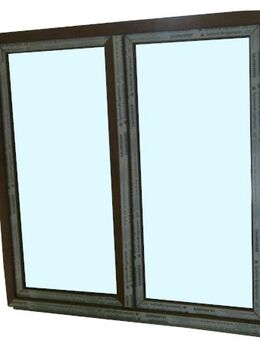 Kunststofffenster, neu auf Lager 150x150 cm 2-fl Eiche Gold - Essen