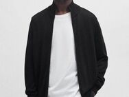 BOSS ORANGE Strickjacke Avac mit Logostickerei auf der Brust