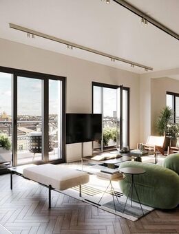 H9-Penthouse 1 ? Luxuriöses Penthouse mit Dachterrasse und Panoramablick - Berlin