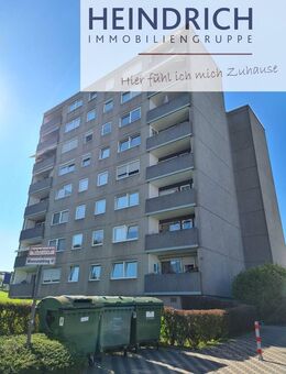 Hier können Sie den Fernblick von der obersten Etage genießen! 3 Zimmer Eigentumswohnung im 7. OG... - Vellmar