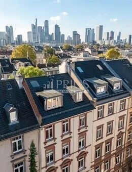 Wohnen mit Skylineblick, außergewöhnliche Dachgeschoss-Maisonette - Frankfurt (Main)