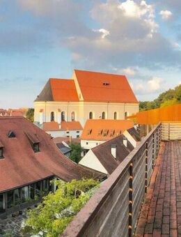 Schmuckstück, 2 Zi. Stadtwohnung mit 68 qm Dachterrasse - Landshut