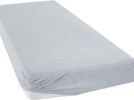 andas Spannbettlaken Valje in Gr. 90x200, 140x200 oder 180x200 cm, Jersey, Gummizug: rundum, (1 Stück), Baumwolle, für Matratzen bis 25 cm Höhe, Bettlaken in Melange-Optik