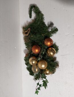 Weihnachts-Tannen-Hänge-Zweig-Deko, ca. 65 cm - Simbach (Inn) Zentrum