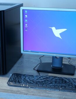 PC-Set ASRock CoolerMaster AMD A8 6600K, Linux Lubuntu, 22" Dell Monitor , neue Tastatur+Maus, gewartet und gereinigt - Herscheid