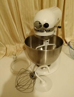 Kitchen Aid 5K45SSE Classic 4.3L – Weiß Küchenmaschine - LAST MINUTE WEIHNACHTSGESCHENK - Düsseldorf