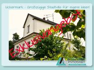 Exklusivangebot - Uckermark - Großzügige Stadtvilla für eigene Ideen - Templin