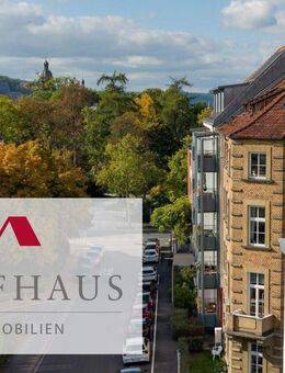 Penthouse über den Dächern der Stadt - Aufstockung 2014, ca. 70 m², Dachterrasse, Fernblick zur Festung, 2 Stellplätze - Würzburg