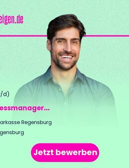 Prozessmanager (m/w/d) - Regensburg