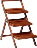 Dobar Pflanztreppe mit drei Stufen braun #29062 in 75217