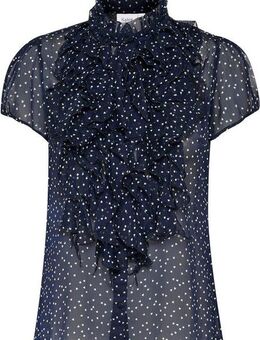 Saint Tropez Rüschenbluse LiljaSZ Crinkle SS Shirt