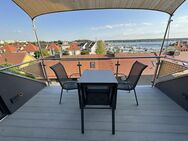 Top Lage, top Ausblick - Saniertes Innenstadthaus mit grandiosem Müritzblick, Einliegerwohnung, Innenhof, Garage & Stellplatz - Waren (Müritz)