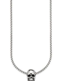 Bruno Banani Kette mit Anhänger Schmuck Geschenk Halskette Scull Totenkopf, Venezianerkette