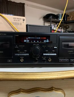 JVC Kassetten Tape Doppeltape Black - TD-W718 Kassetten Recorder Autoreverse - Dübendorf