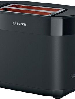 BOSCH Toaster MyMoment TAT2M123, 2 Schlitze, für 2 Scheiben, 950 W, integrierter Brötchenaufsatz, Auftaufunktion, Brotzentrierung, AutoOff