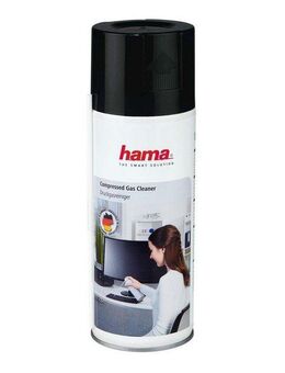 Hama Reinigungs-Set Druckgasreiniger, 400 ml Druckluftreiniger Reiniger