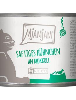 MjAMjAM 6 x 200 g - saftiges Hühnchen an Brokkoli