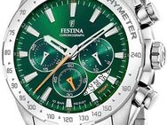 Festina Chronograph Timeless Chronograph F20668/3, Armbanduhr, Quarzuhr, Herrenuhr, Stoppfunktion, Edelstahlarmband