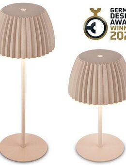 Briloner Leuchten LED Tischleuchte Akku LED Tischleuchte, LED fest integriert