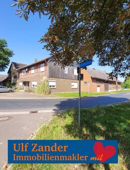 Ehemaliges Gasthaus, mit 2 Wohnungen, vielen Nebengebäuden, für Handwerker - Wittingen