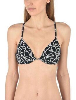 NEU mit ETIKETT * Ausgefallen * Kordel Print * Sailor * Marine * Navy * Maritim * BIKINI * Oberteil * Bustier * Schnür- TOP * Twisted Rope * Lace Up Top '' MICHAEL KORS'' MK * Original * Gr. 36- 38/ S * 75 B * dunkel- blau * weiß * - Riedlingen