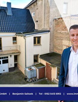 Charmantes Reihenhaus mit Gartenparadies in der Rolandstadt Calbe/Saale - Calbe (Saale)