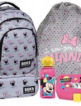 Schulranzen Rucksack Tornister Schultasche XXl Set 5 in 1 MINNIE MOUSE - Wuppertal