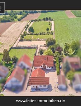 Pferdeimmobilie in Worms mit großem Mehrfamilienhaus und eigener Ovalbahn zu verkaufen! - Worms