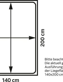 priess Bett Husum Schlafzimmer Jugendzimmer Rahmenbett, mit Komforthöhe verschiedene Ausführungen hochwertige Premium Qualität