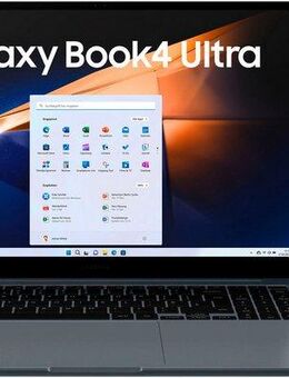 Samsung Galaxy Book4 (NP960X) Ultra 16'' Notebook (40,6 cm/16 Zoll, Intel Core Ultra 7, GeForce RTX 4050, 512 GB SSD, Intel Core Ultra 7 Prozessor, 16 GB + 512 GB)