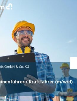 Baumaschinenführer / Kraftfahrer (m/w/d) - Metzingen