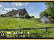 Wohnen auf der Tyenswarft in einem charmanten, reetgedeckten Friesenhaus nahe der Nordsee - Dagebüll