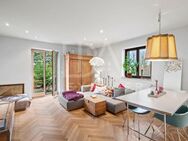 Charmante, ruhige 3-Zimmer-Wohnung mit großzügigem Balkon & Einzelstellplatz in Unterföhring! - Unterföhring