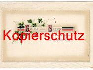 Ansichtskarte/Grußkarte "Glück und Segen", 1914, Feldpost - Landsberg