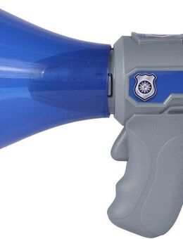 SIMBA Spielzeug-Polizei Megaphon, mit Soundeffekten