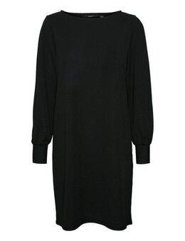 Vero Moda Jerseykleid VMALLISON LS BOATNECK SHORT DRESS JRSGA Sommerkleid